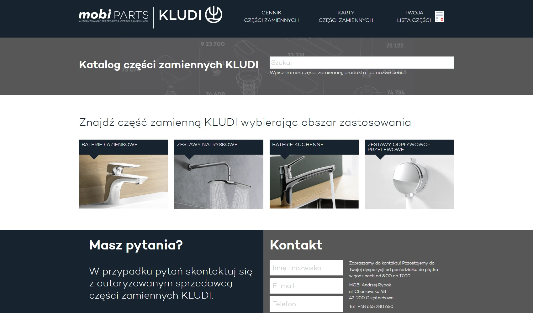 Części Kludi